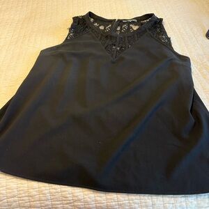Brixon Ivy black sleeveless blouse size xl